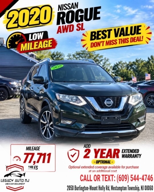 Used 2020 Nissan Rogue in Westampton Township, New Jersey | Legacy Auto NJ. Westampton Township, New Jersey