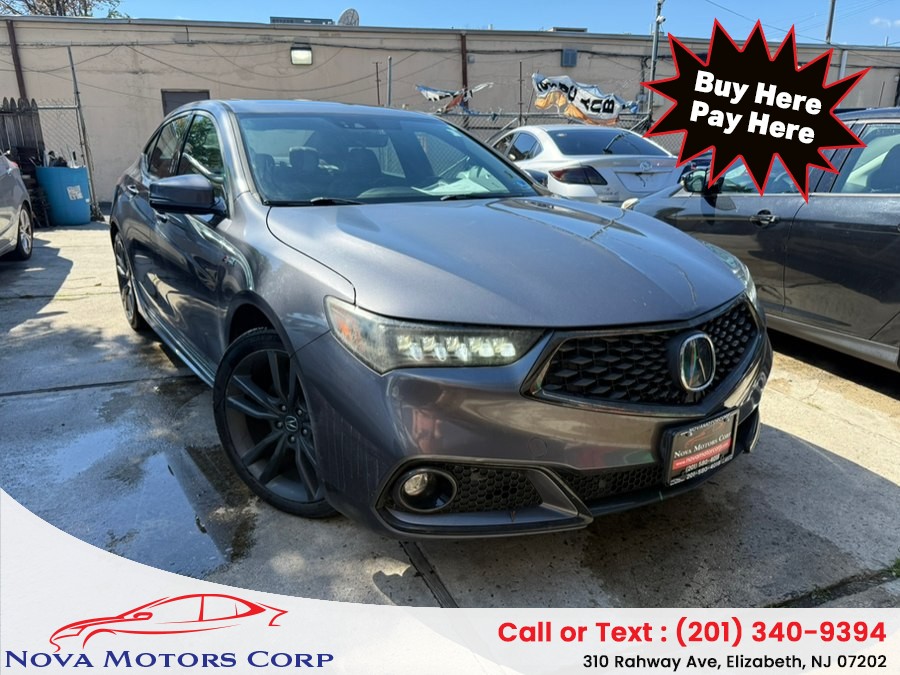 2019 Acura TLX 3.5L SH-AWD w/A-Spec Pkg Red Leather, available for sale in Elizabeth, New Jersey | Nova Motors Corp. Elizabeth, New Jersey