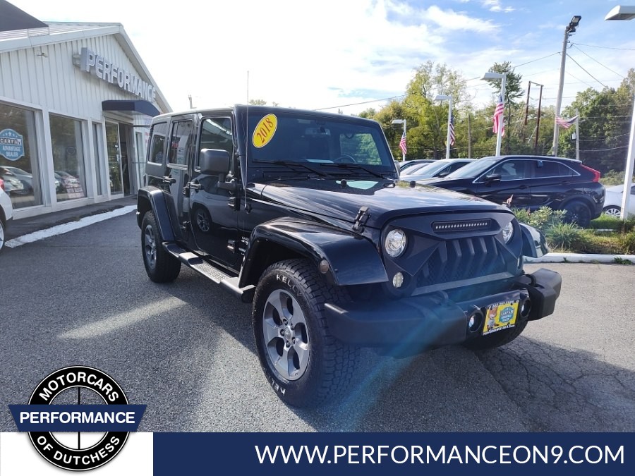 Used 2018 Jeep Wrangler JK Unlimited in Wappingers Falls, New York | Performance Motor Cars. Wappingers Falls, New York