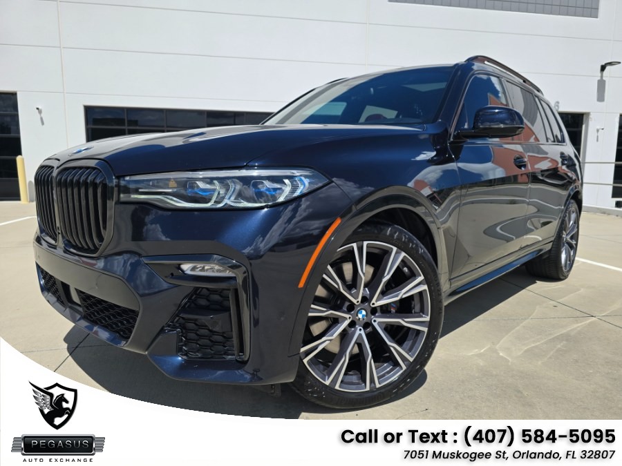 2021 BMW X7 M50i Sports Activity Vehicle, available for sale in Orlando, Florida | Pegasus Auto Exchange. Orlando, Florida