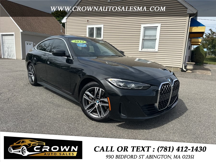 2023 BMW 4 Series 430i xDrive Gran Coupe, available for sale in Abington, Massachusetts | Crown Auto Sales. Abington, Massachusetts