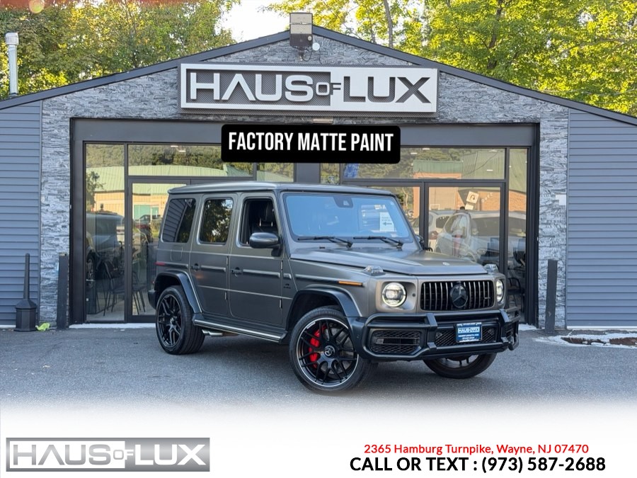 2021 Mercedes-Benz G-Class AMG G 63 4MATIC SUV, available for sale in Wayne, New Jersey | Haus of Lux. Wayne, New Jersey