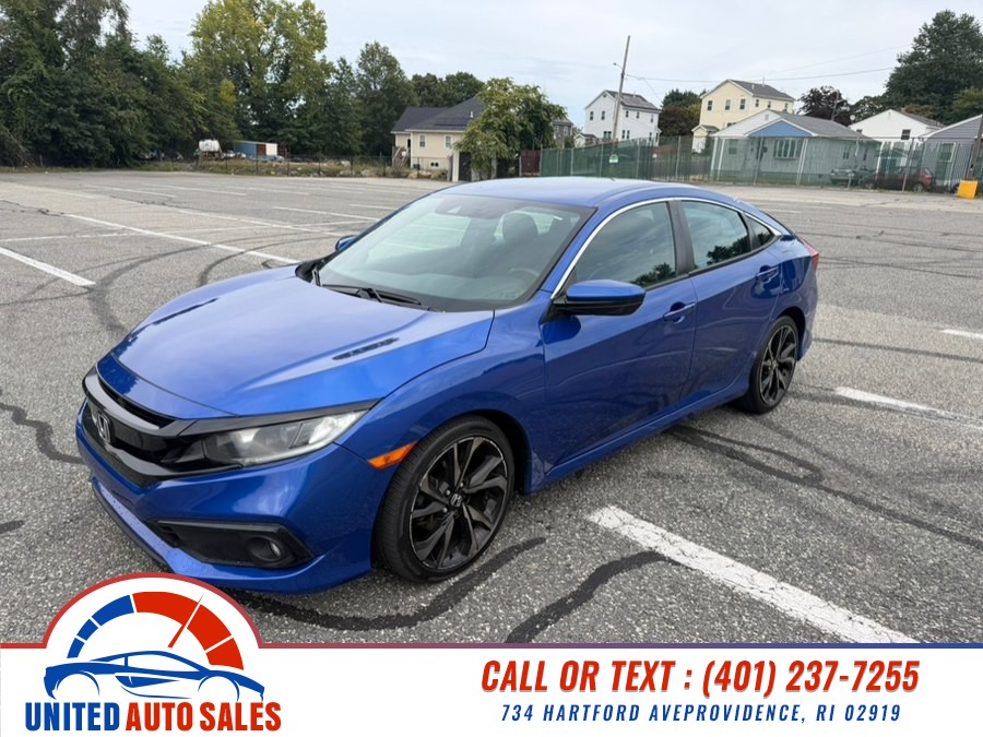 2019 Honda Civic Sedan Sport CVT, available for sale in Providence, Rhode Island | United Auto Sales Inc. Providence, Rhode Island