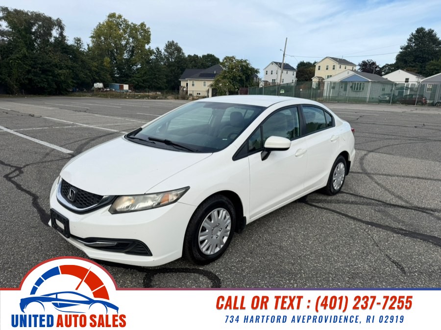 2015 Honda Civic Sedan 4dr CVT LX, available for sale in Providence, Rhode Island | United Auto Sales Inc. Providence, Rhode Island