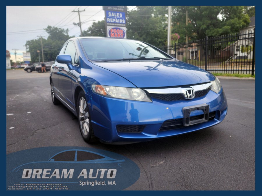 2010 Honda Civic Sdn 4dr Auto LX, available for sale in Springfield, Massachusetts | Dream Auto. Springfield, Massachusetts