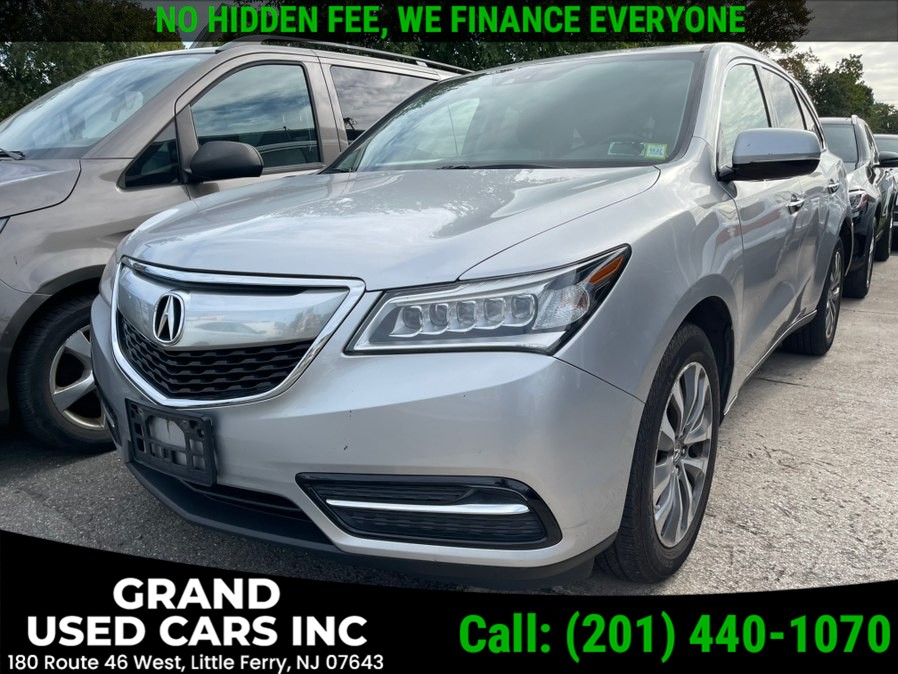 2014 Acura MDX SH-AWD 4dr Tech Pkg, available for sale in Little Ferry, New Jersey | Grand Used Cars Inc. Little Ferry, New Jersey