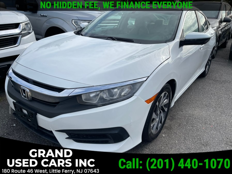 2017 Honda Civic Sedan EX CVT, available for sale in Little Ferry, New Jersey | Grand Used Cars Inc. Little Ferry, New Jersey
