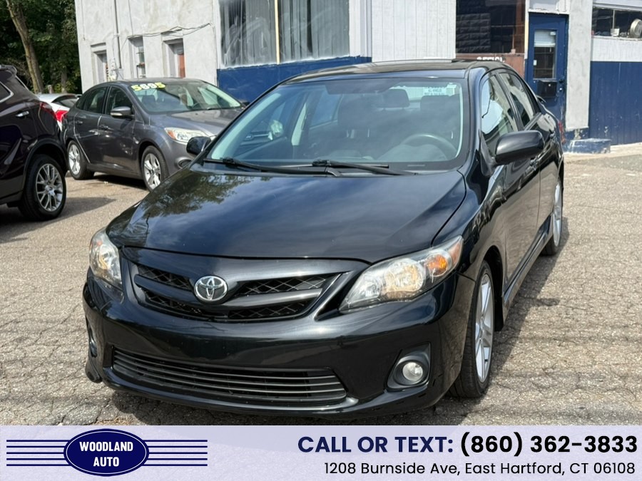 2013 Toyota Corolla 4dr Sdn Auto S, available for sale in East Hartford, Connecticut | Woodland Auto Body. East Hartford, Connecticut