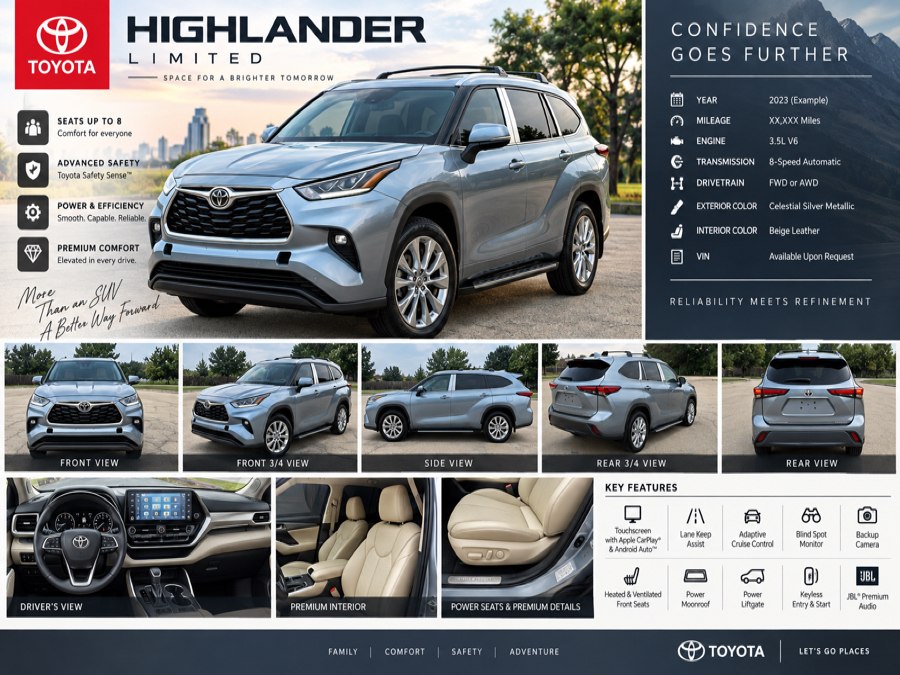 Used 2023 Toyota Highlander in Brooklyn, New York | EZ Auto Sale Corp. Brooklyn, New York