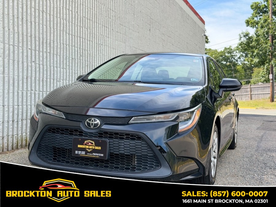 2020 Toyota Corolla LE CVT (Natl), available for sale in BROCKTON, Massachusetts | Brockton Auto Sales Inc. BROCKTON, Massachusetts