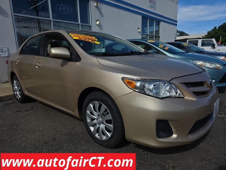 2012 Toyota Corolla 4dr Sdn Auto LE (Natl), available for sale in West Haven, Connecticut | Auto Fair Inc.. West Haven, Connecticut