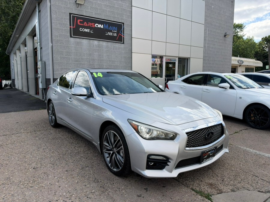 2014 Infiniti Q50 4dr Sdn AWD Sport, available for sale in Manchester, Connecticut | Carsonmain LLC. Manchester, Connecticut