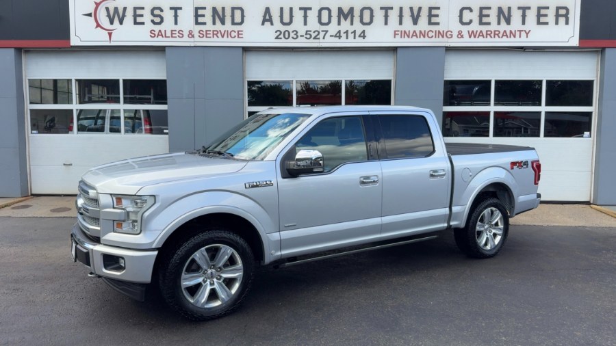 2017 Ford F-150 Platinum 4WD SuperCrew 5.5'' Box, available for sale in Waterbury, Connecticut | West End Automotive Center. Waterbury, Connecticut