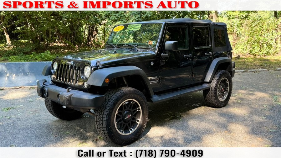 2017 Jeep Wrangler Unlimited Sport 4x4, available for sale in Brooklyn, New York | Sports & Imports Auto Inc. Brooklyn, New York