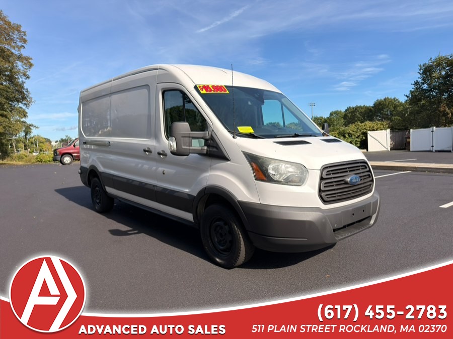 2015 Ford Transit Cargo Van T-250 148" Med Rf 9000 GVWR Sliding RH Dr, available for sale in Rockland, Massachusetts | ADVANCED. Rockland, Massachusetts