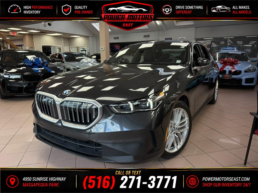 2024 BMW 5 Series 530i xDrive Sedan, available for sale in Massapequa Park, New York | Power Motors East. Massapequa Park, New York