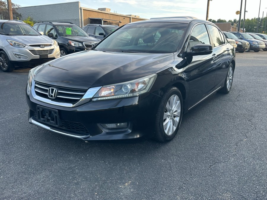 2014 Honda Accord Sedan 4dr I4 CVT EX-L w/Navi, available for sale in Westfield, Massachusetts | Auto Wings Cop. Westfield, Massachusetts