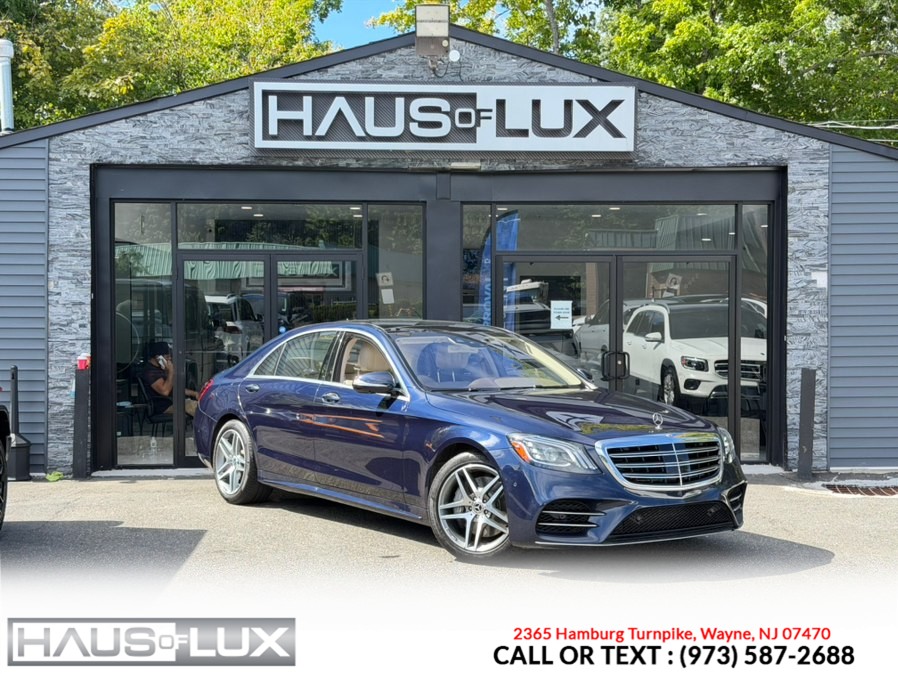 2019 Mercedes-Benz S-Class S 560 4MATIC Sedan, available for sale in Wayne, New Jersey | Haus of Lux. Wayne, New Jersey