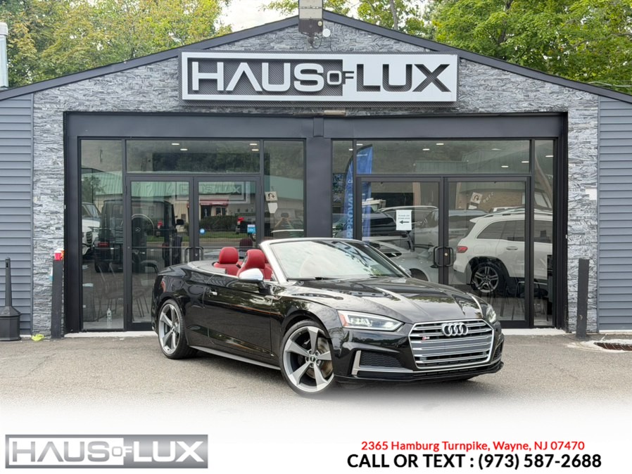 2019 Audi S5 Cabriolet Premium Plus 3.0 TFSI quattro, available for sale in Wayne, New Jersey | Haus of Lux. Wayne, New Jersey