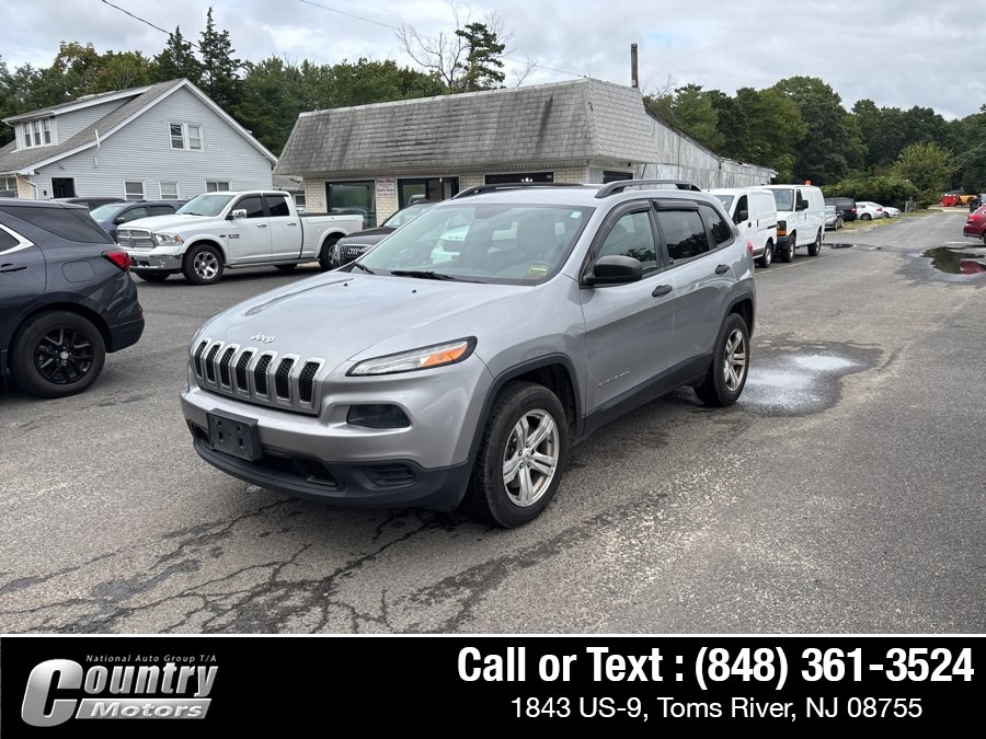 2016 Jeep Cherokee 4WD 4dr Sport, available for sale in Toms River, New Jersey | Country Motors. Toms River, New Jersey