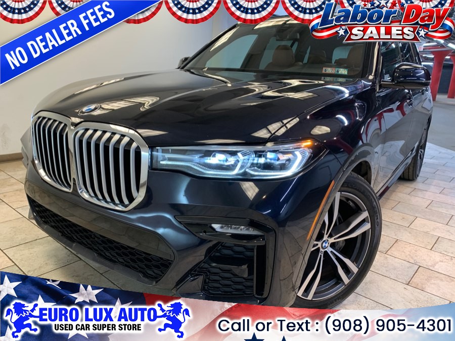 2022 BMW X7 xDrive40i M Sports Activity Vehicle, available for sale in Hillside, New Jersey | Euro Lux Auto. Hillside, New Jersey