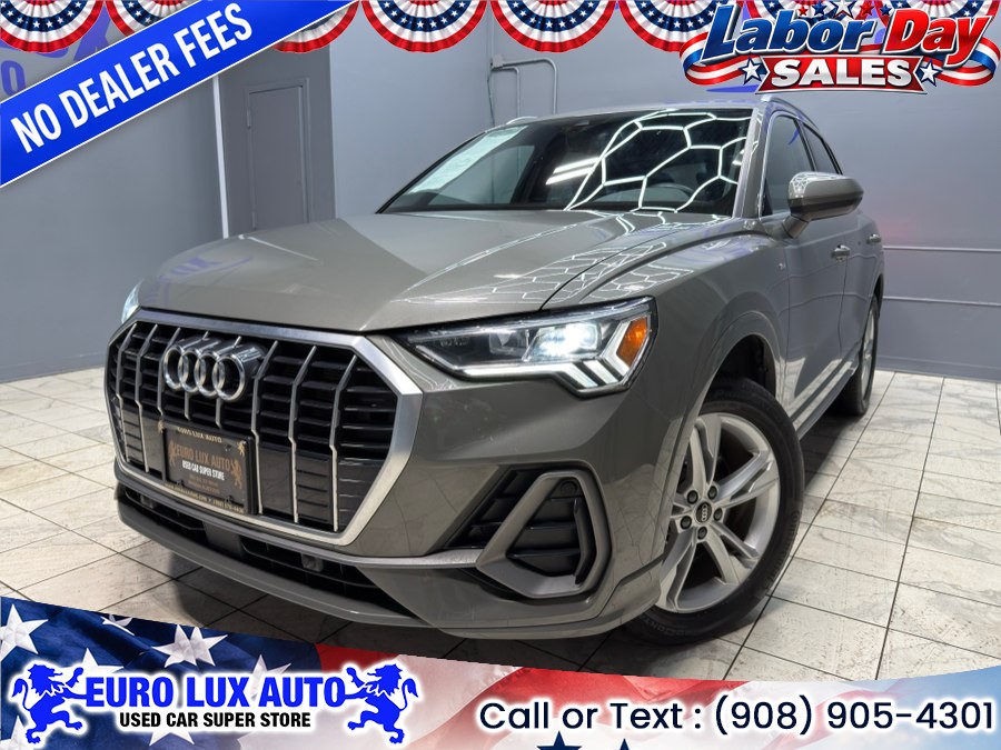 2023 Audi Q3 S line Premium 45 TFSI quattro, available for sale in Hillside, New Jersey | Euro Lux Auto. Hillside, New Jersey