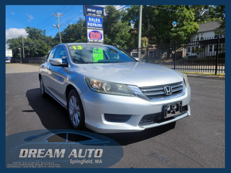 2013 Honda Accord Sdn 4dr I4 Man LX, available for sale in Springfield, Massachusetts | Dream Auto. Springfield, Massachusetts