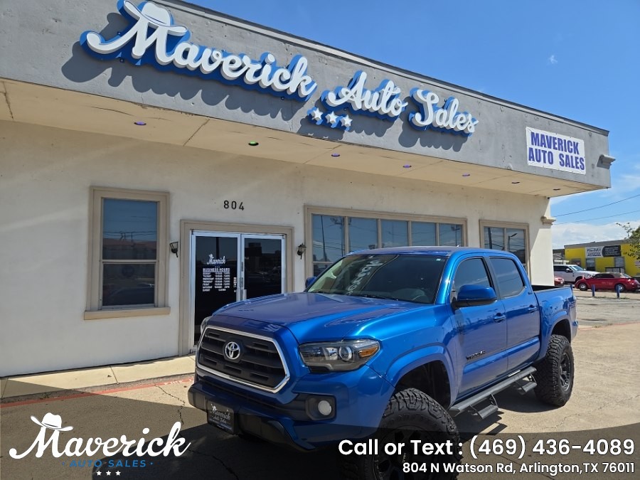 2016 Toyota Tacoma 2WD Double Cab V6 AT SR5 (Natl), available for sale in Arlington, Texas | Maverick Auto Sales. Arlington, Texas