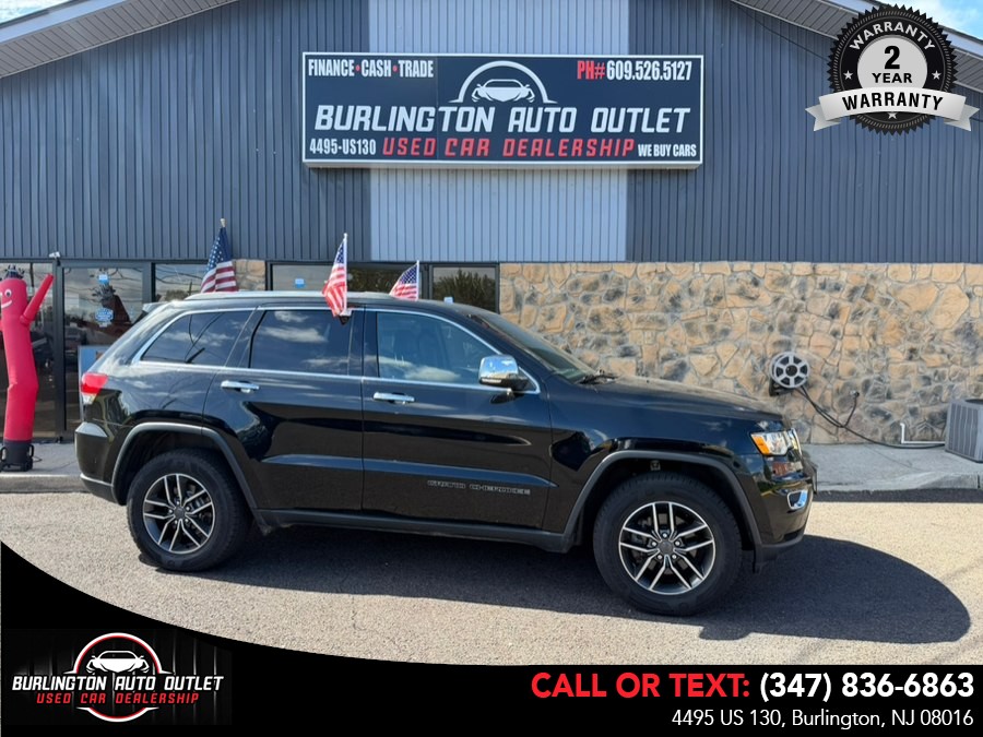 2019 Jeep Grand Cherokee Limited 4x4, available for sale in Burlington, New Jersey | Burlington Auto Outlet. Burlington, New Jersey