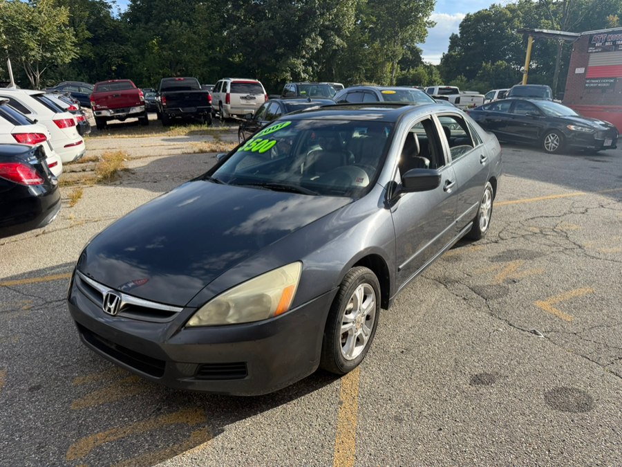 Gray 2007 Honda Accord Sedan Front-Wheel Drive Automatic