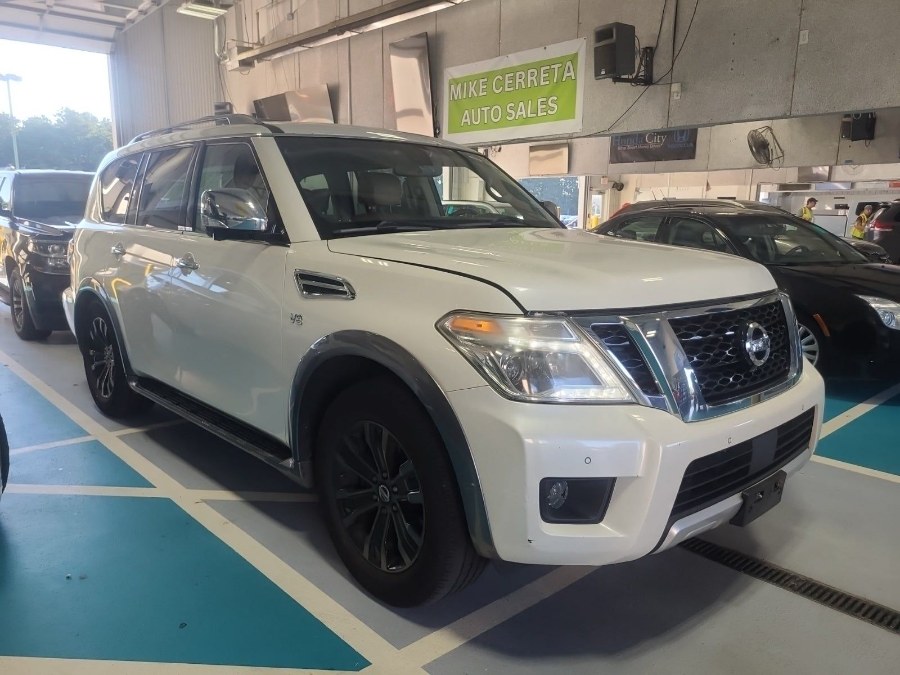 2017 Nissan Armada 4x4 Platinum, available for sale in Brooklyn, New York | Utica Auto Hub Inc. Brooklyn, New York