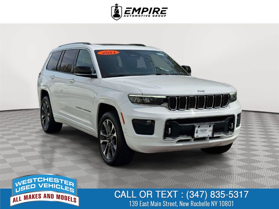 2021 Jeep Grand Cherokee l Overland, available for sale in New Rochelle, New York | Apex Westchester Used Vehicles. New Rochelle, New York