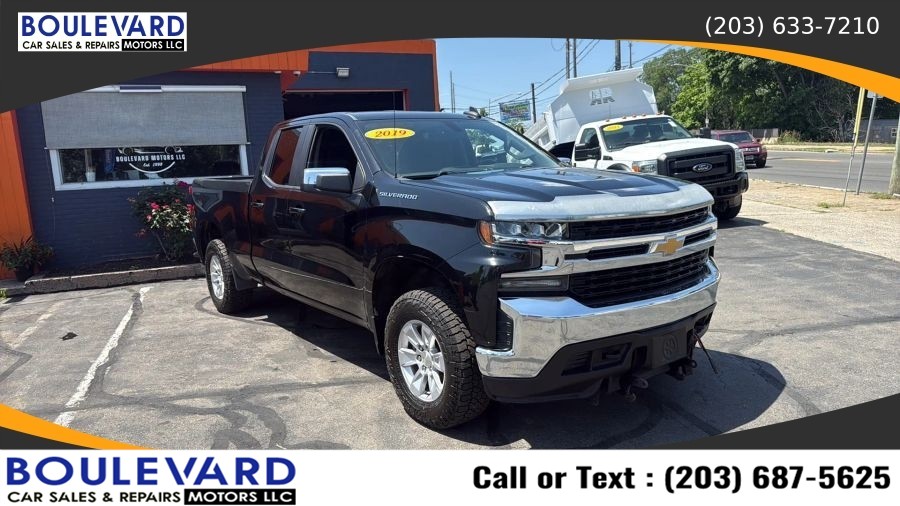 Used 2019 Chevrolet Silverado 1500 Double Cab in New Haven, Connecticut | Boulevard Motors LLC. New Haven, Connecticut