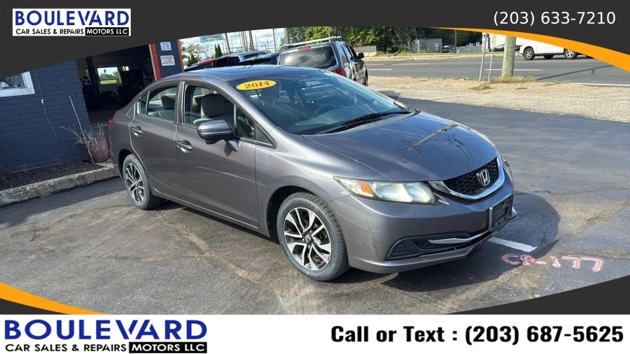 Used 2014 Honda Civic in New Haven, Connecticut | Boulevard Motors LLC. New Haven, Connecticut