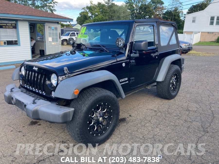 2014 Jeep Wrangler 4WD 2dr Sport, available for sale in Branford, Connecticut | Precision Motor Cars LLC. Branford, Connecticut