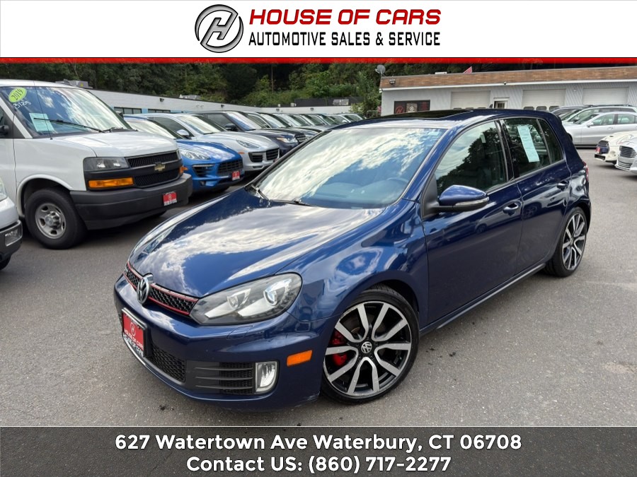 2012 Volkswagen GTI 4dr HB Man PZEV, available for sale in Waterbury, Connecticut | House of Cars LLC. Waterbury, Connecticut