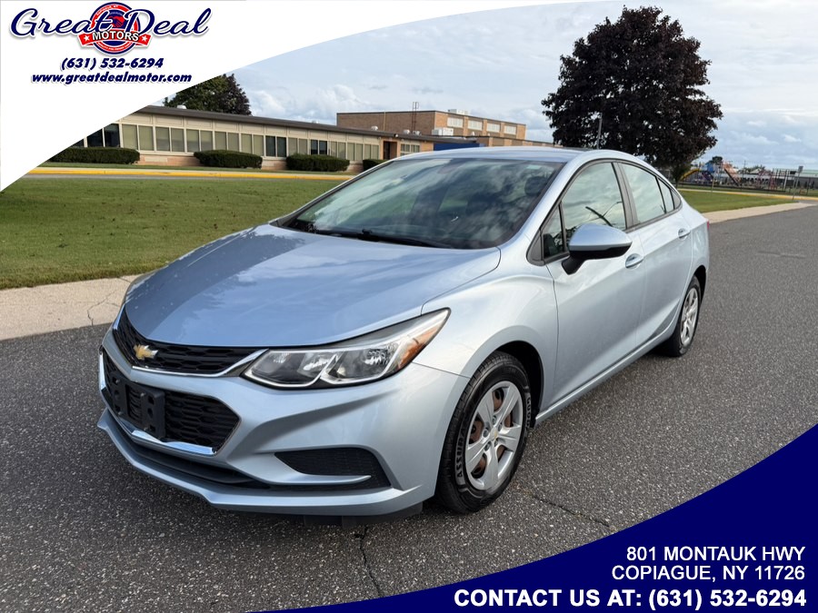 2018 Chevrolet Cruze 4dr Sdn 1.4L LS w/1SB, available for sale in Copiague, New York | Great Deal Motors. Copiague, New York