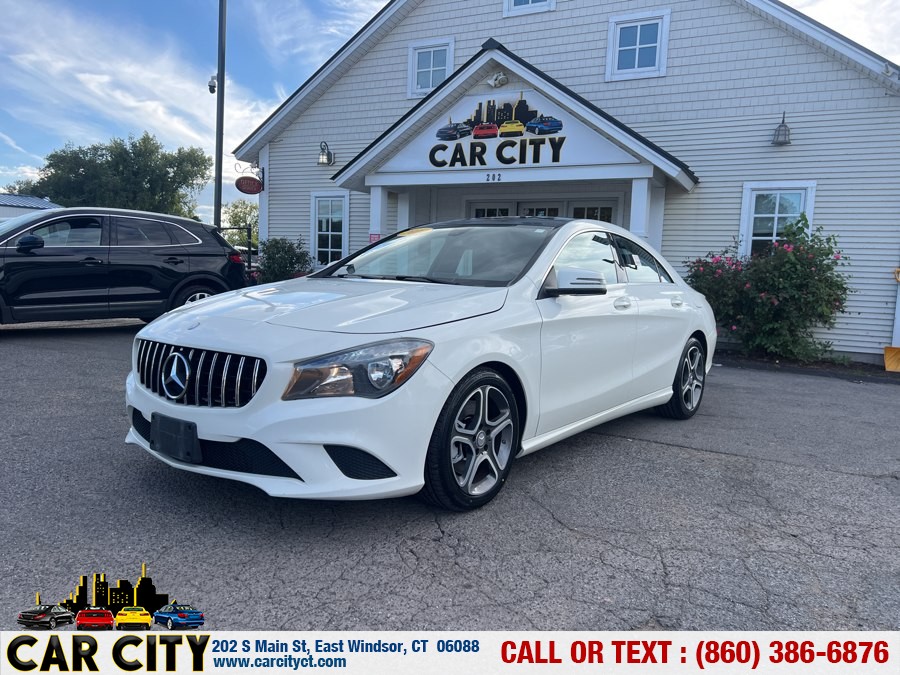 2014 Mercedes-Benz CLA-Class 4dr Sdn CLA 250 4MATIC, available for sale in East Windsor, Connecticut | Car City LLC. East Windsor, Connecticut