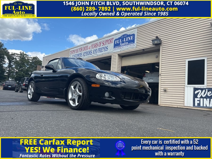2003 Mazda MX-5 Miata 2dr Conv LS 5-Spd Manual, available for sale in South Windsor , Connecticut | Ful-line Auto LLC. South Windsor , Connecticut
