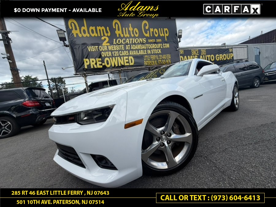 2015 Chevrolet Camaro 2dr Cpe SS w/2SS, available for sale in Paterson, New Jersey | Adams Auto Group. Paterson, New Jersey