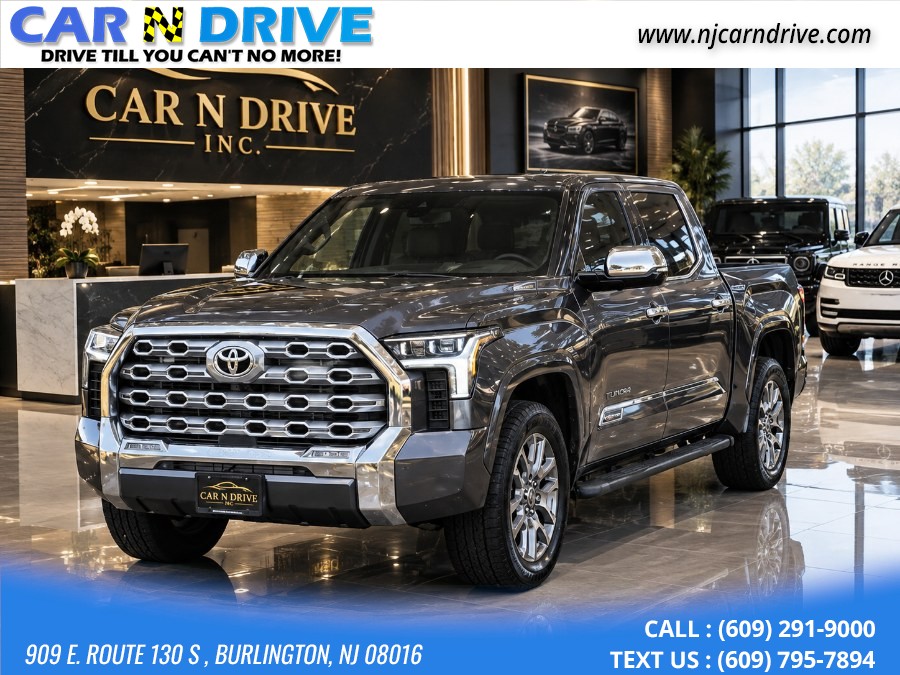 2023 Toyota Tundra 4WD 1794 Edition CrewMax 5.5'' Bed (Natl), available for sale in Burlington, New Jersey | Car N Drive. Burlington, New Jersey