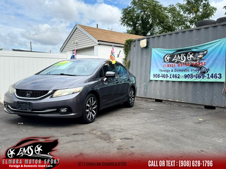 Used 2015 Honda Civic Sedan in Elizabeth, New Jersey | Elmora Motor Sports. Elizabeth, New Jersey