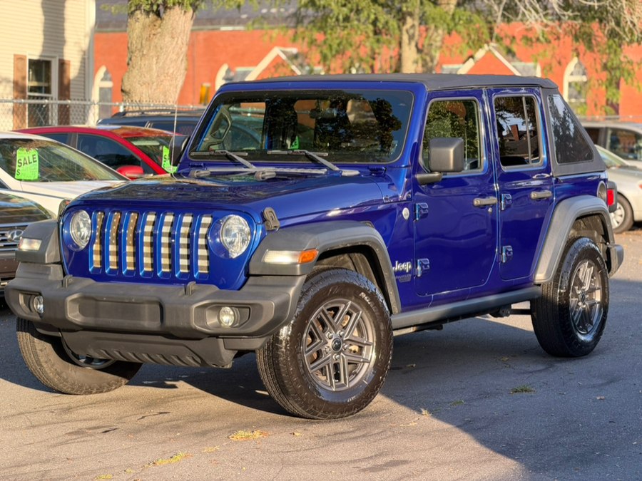 2018 Jeep Wrangler Unlimited Sport S 4x4, available for sale in Holyoke, Massachusetts | Adam Auto Sales. Holyoke, Massachusetts
