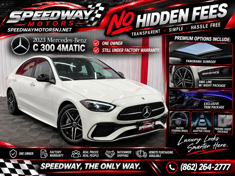 Used 2023 Mercedes-Benz C-Class in Paterson, New Jersey | Speedway Motors LLC. Paterson, New Jersey