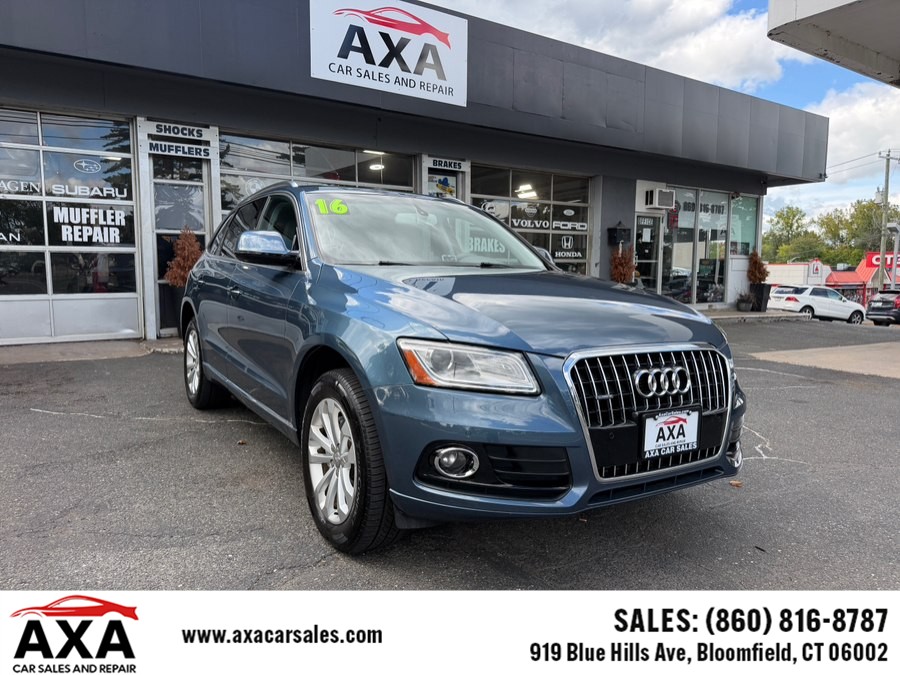 2016 Audi Q5 quattro 4dr 2.0T Premium Plus, available for sale in Bloomfield, Connecticut | AXA Car Sales and Repair LLC. Bloomfield, Connecticut