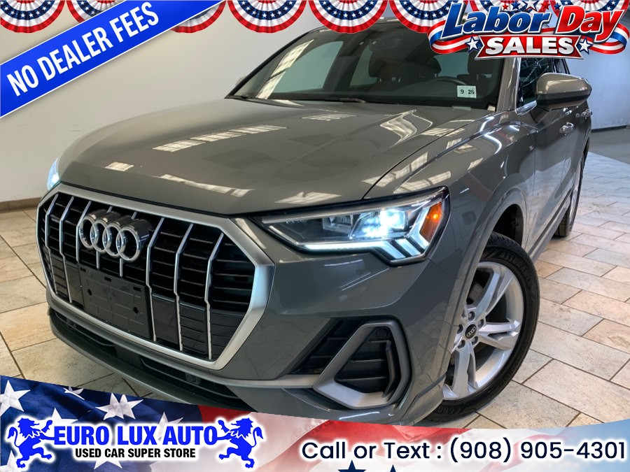 2021 Audi Q3 S line Premium Plus 45 TFSI quattro, available for sale in Hillside, New Jersey | Euro Lux Auto. Hillside, New Jersey