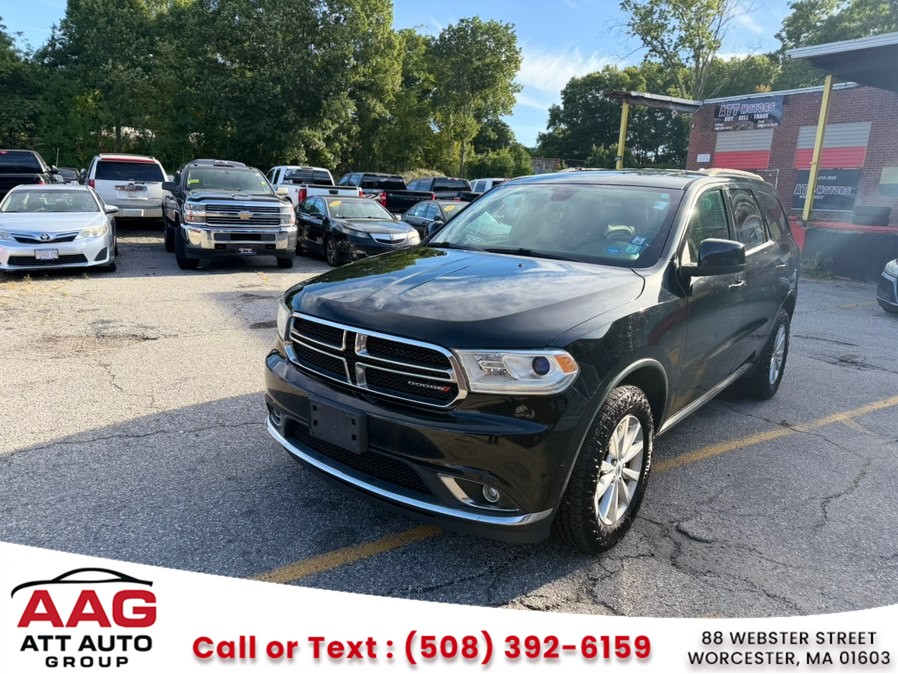 2019 Dodge Durango SXT Plus AWD, available for sale in WORCESTER, Massachusetts | ATT MOTORS. WORCESTER, Massachusetts