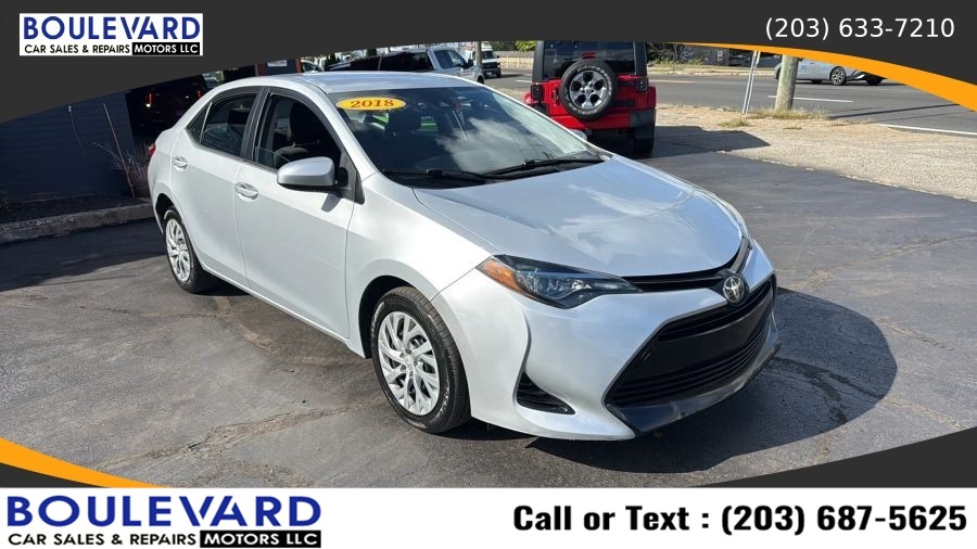 2019 Toyota Corolla LE Sedan 4D, available for sale in New Haven, Connecticut | Boulevard Motors LLC. New Haven, Connecticut