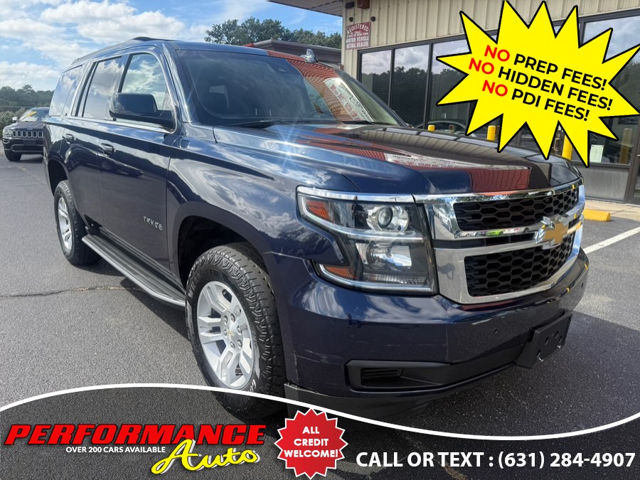2018 Chevrolet Tahoe 4WD 4dr LT, available for sale in Bohemia, New York | Performance Auto Inc. Bohemia, New York