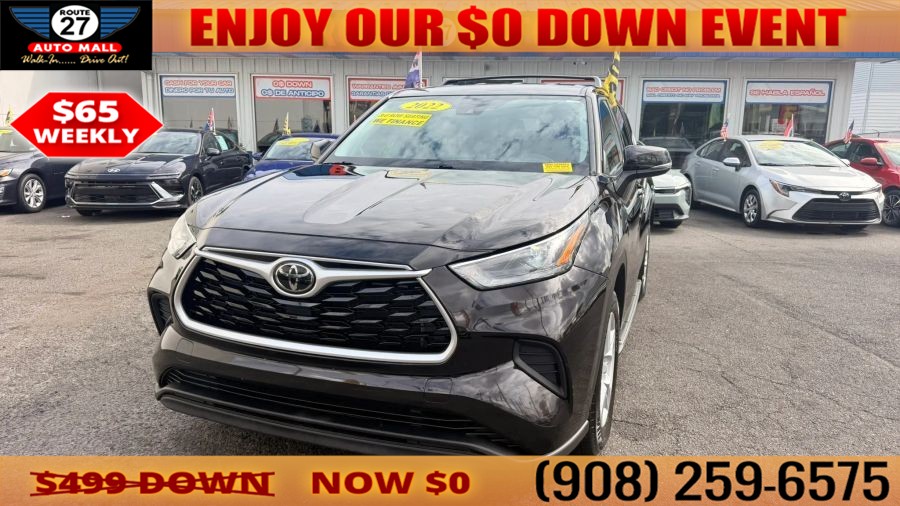 Used 2022 Toyota Highlander in Linden, New Jersey | Route 27 Auto Mall. Linden, New Jersey